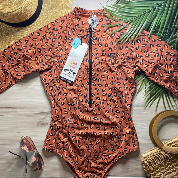 Billabong ADiv Long Sleeve Swimsuit - Picture 2 of 9